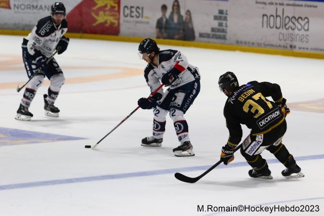 Photo hockey match Rouen - Angers  le 06/01/2023
