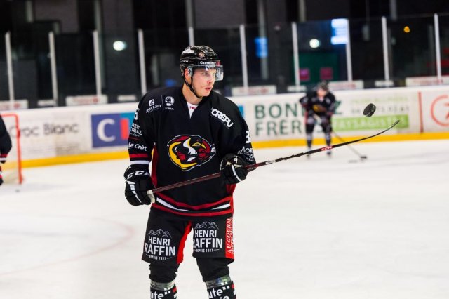 Photo hockey match Morzine-Avoriaz - Strasbourg  le 07/01/2023