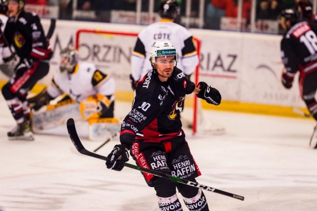 Photo hockey match Morzine-Avoriaz - Strasbourg  le 07/01/2023