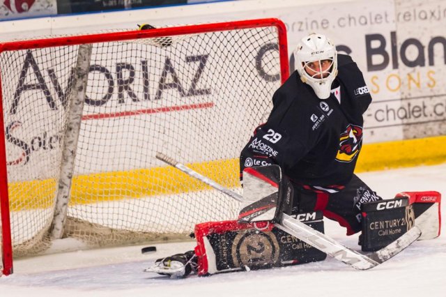 Photo hockey match Morzine-Avoriaz - Strasbourg  le 07/01/2023
