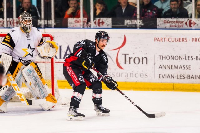 Photo hockey match Morzine-Avoriaz - Strasbourg  le 07/01/2023