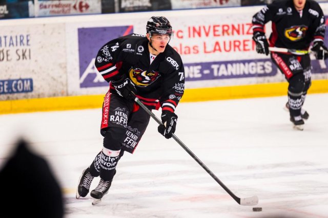 Photo hockey match Morzine-Avoriaz - Strasbourg  le 07/01/2023