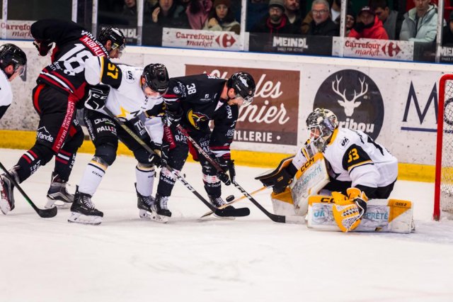 Photo hockey match Morzine-Avoriaz - Strasbourg  le 07/01/2023