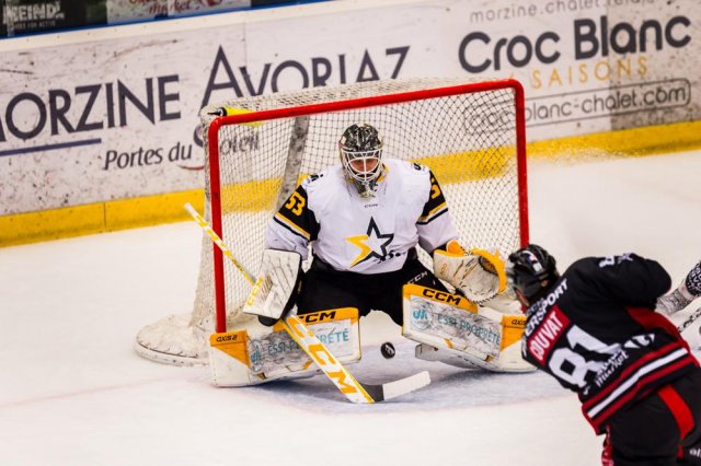 Photo hockey match Morzine-Avoriaz - Strasbourg  le 07/01/2023