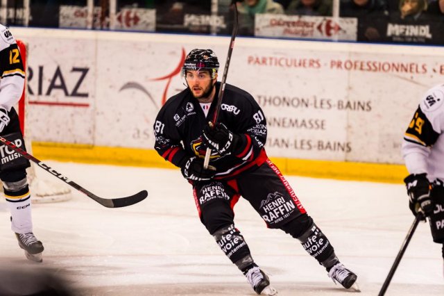 Photo hockey match Morzine-Avoriaz - Strasbourg  le 07/01/2023