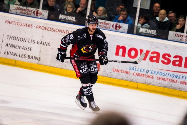 Photo hockey match Morzine-Avoriaz - Strasbourg  le 07/01/2023
