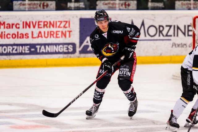 Photo hockey match Morzine-Avoriaz - Strasbourg  le 07/01/2023