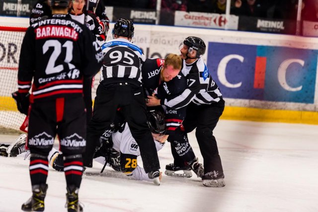 Photo hockey match Morzine-Avoriaz - Strasbourg  le 07/01/2023