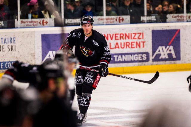 Photo hockey match Morzine-Avoriaz - Strasbourg  le 07/01/2023