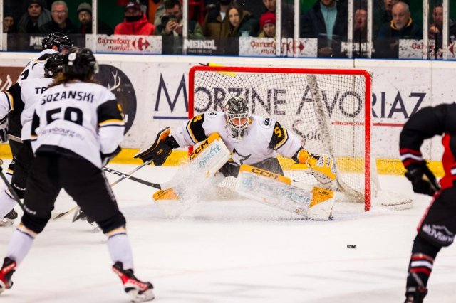 Photo hockey match Morzine-Avoriaz - Strasbourg  le 07/01/2023