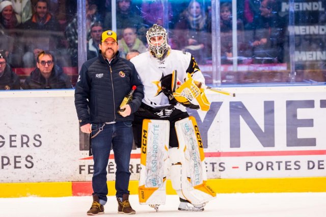 Photo hockey match Morzine-Avoriaz - Strasbourg  le 07/01/2023