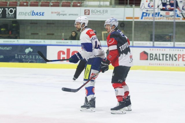 Photo hockey match Winterthur - Grasshoper / Zürich II le 07/01/2023