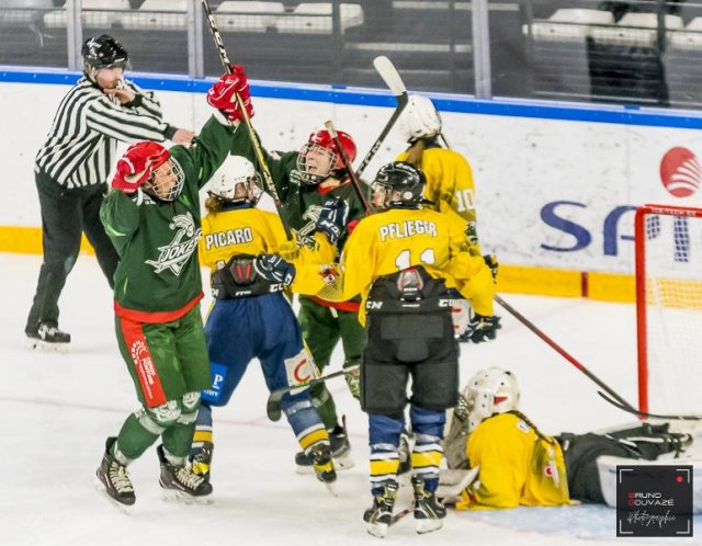 Photo hockey match Cergy-Pontoise / Féminin - Evry / Viry  - Féminin le 07/01/2023