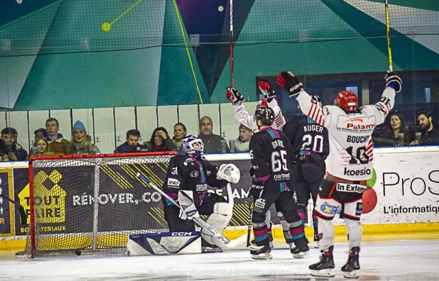Photo hockey match Nantes - Cholet  le 07/01/2023