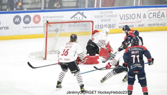 Photo hockey match Angers  - Briançon  le 10/01/2023