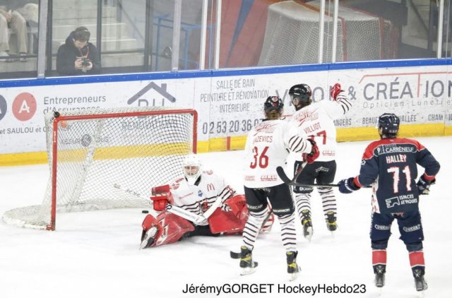 Photo hockey match Angers  - Briançon  le 10/01/2023