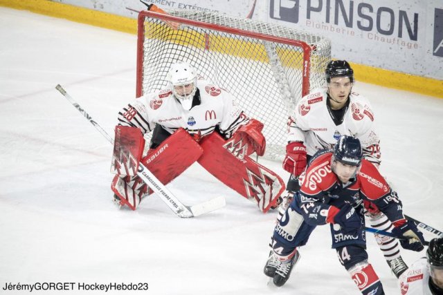 Photo hockey match Angers  - Briançon  le 10/01/2023