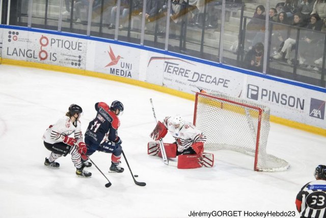 Photo hockey match Angers  - Briançon  le 10/01/2023