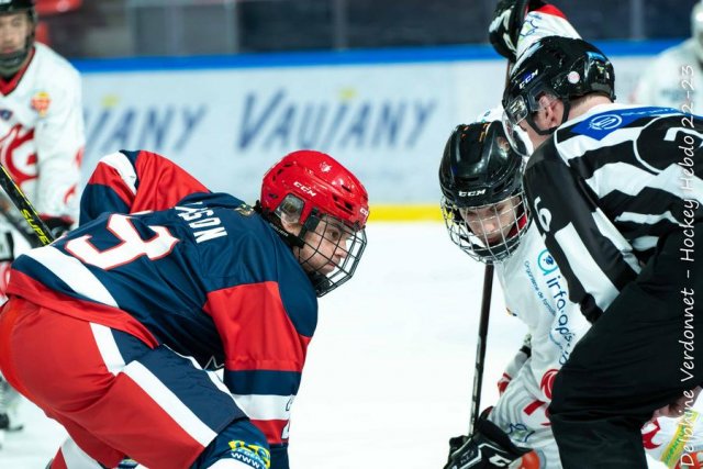 Photo hockey match Grenoble U20 - Amiens U20 le 08/01/2023