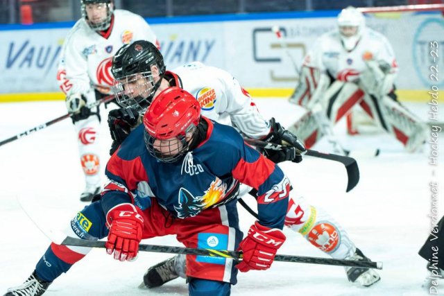 Photo hockey match Grenoble U20 - Amiens U20 le 08/01/2023
