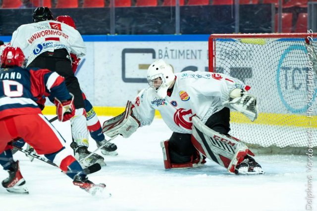 Photo hockey match Grenoble U20 - Amiens U20 le 08/01/2023