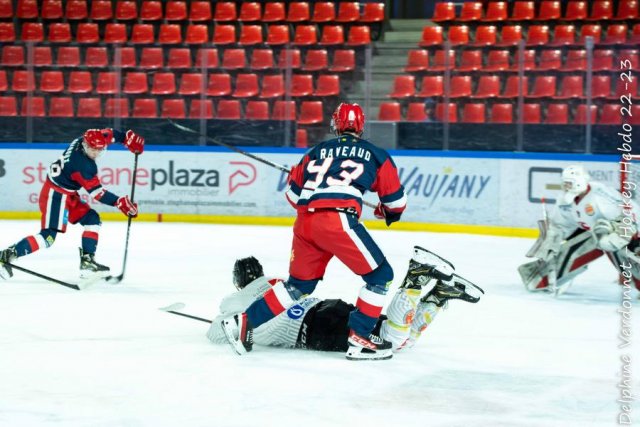 Photo hockey match Grenoble U20 - Amiens U20 le 08/01/2023