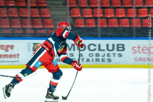 Photo hockey match Grenoble U20 - Amiens U20 le 08/01/2023