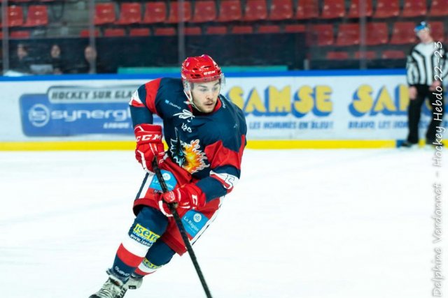 Photo hockey match Grenoble U20 - Amiens U20 le 08/01/2023