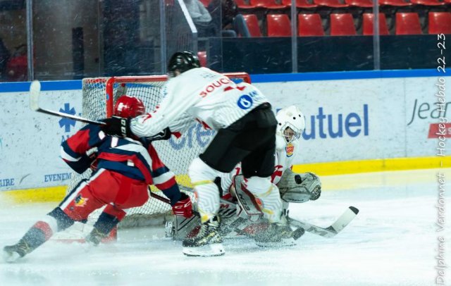 Photo hockey match Grenoble U20 - Amiens U20 le 08/01/2023