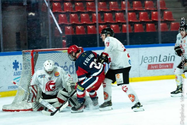 Photo hockey match Grenoble U20 - Amiens U20 le 08/01/2023