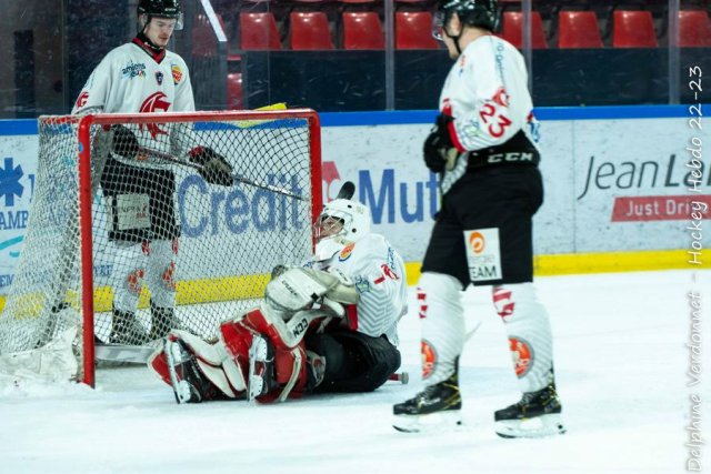 Photo hockey match Grenoble U20 - Amiens U20 le 08/01/2023