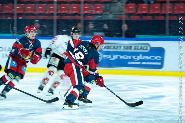 Photo hockey match Grenoble U20 - Amiens U20 le 08/01/2023