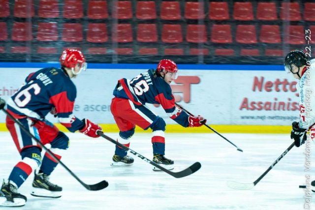 Photo hockey match Grenoble U20 - Amiens U20 le 08/01/2023