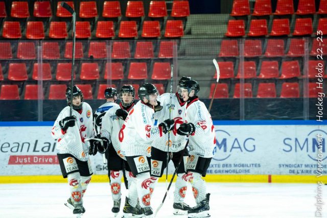 Photo hockey match Grenoble U20 - Amiens U20 le 08/01/2023
