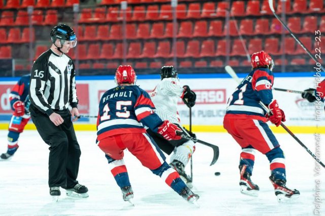 Photo hockey match Grenoble U20 - Amiens U20 le 08/01/2023
