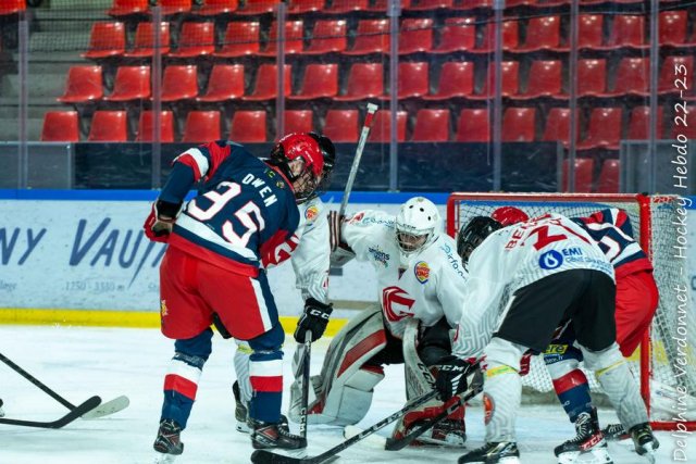 Photo hockey match Grenoble U20 - Amiens U20 le 08/01/2023