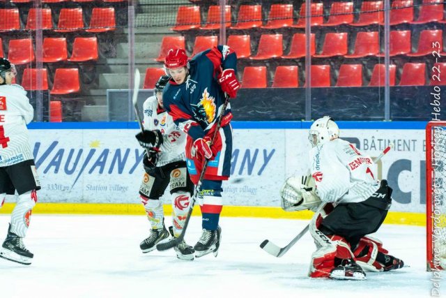 Photo hockey match Grenoble U20 - Amiens U20 le 08/01/2023