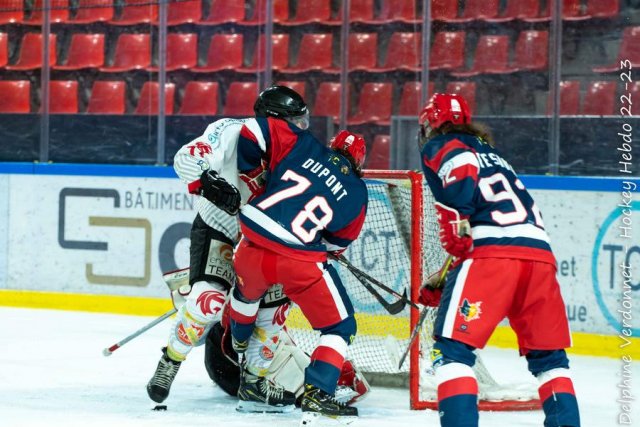 Photo hockey match Grenoble U20 - Amiens U20 le 08/01/2023