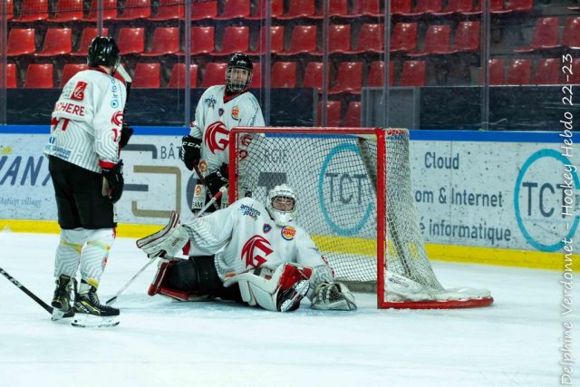 Photo hockey match Grenoble U20 - Amiens U20 le 08/01/2023