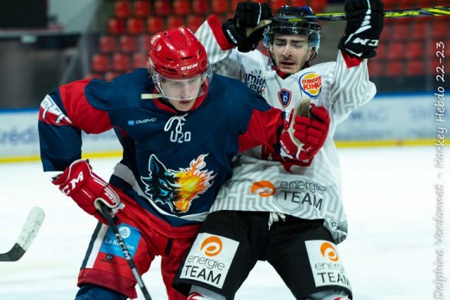 Photo hockey match Grenoble U20 - Amiens U20 le 08/01/2023