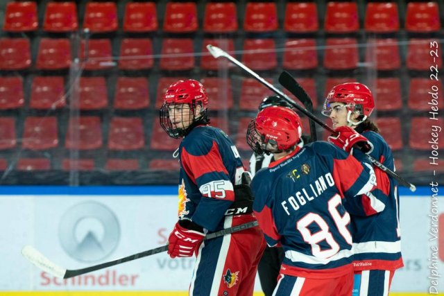 Photo hockey match Grenoble U20 - Amiens U20 le 08/01/2023
