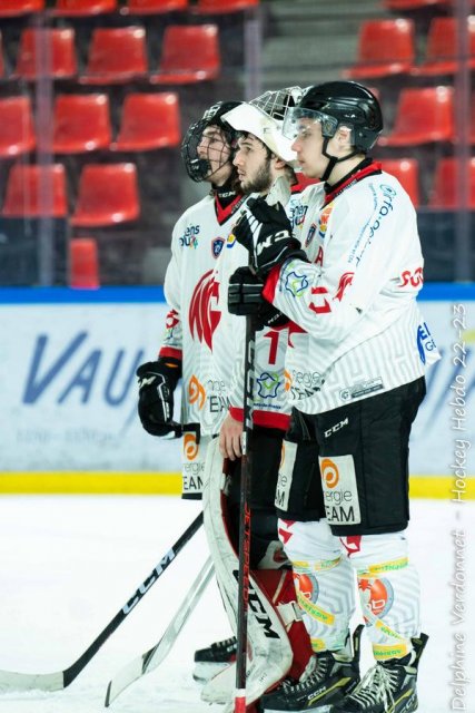 Photo hockey match Grenoble U20 - Amiens U20 le 08/01/2023