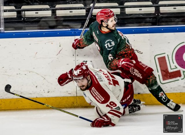 Photo hockey match Cergy-Pontoise - Grenoble  le 10/01/2023