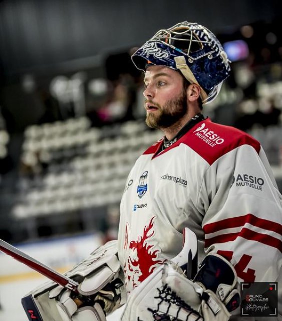 Photo hockey match Cergy-Pontoise - Grenoble  le 10/01/2023