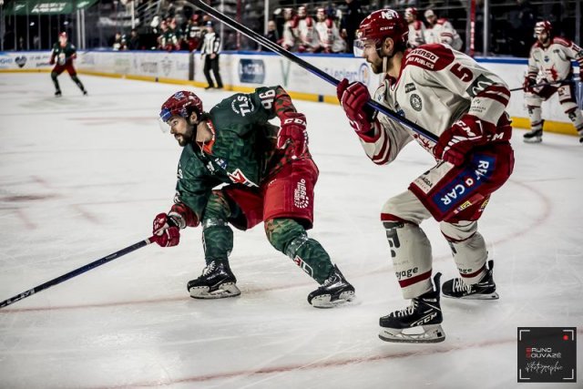 Photo hockey match Cergy-Pontoise - Grenoble  le 10/01/2023