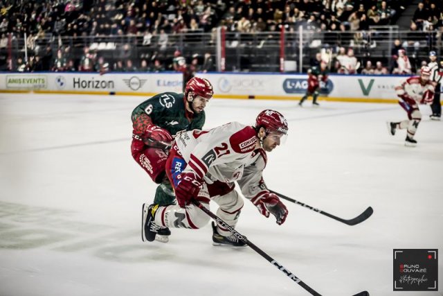 Photo hockey match Cergy-Pontoise - Grenoble  le 10/01/2023