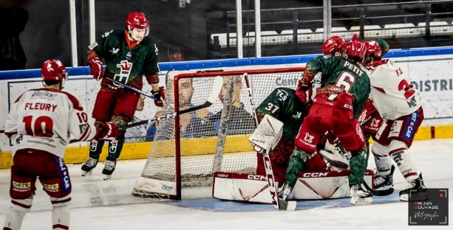 Photo hockey match Cergy-Pontoise - Grenoble  le 10/01/2023