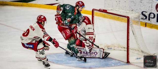Photo hockey match Cergy-Pontoise - Grenoble  le 10/01/2023