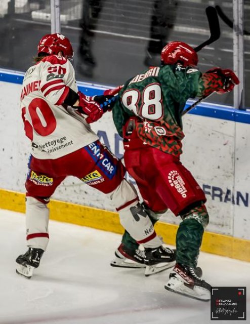 Photo hockey match Cergy-Pontoise - Grenoble  le 10/01/2023