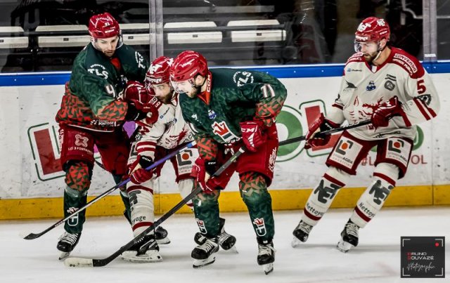 Photo hockey match Cergy-Pontoise - Grenoble  le 10/01/2023